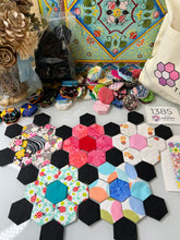 Load image into Gallery viewer, Gallant Roundtable, 1" Hexagon Comfort Quilt Kit, 550 pieces