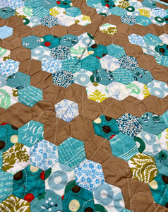 Acadia Comfort, A Finished  Comfort Quilt