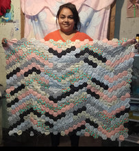 Load image into Gallery viewer, Musical Strawberries, A Finished Comfort or Baby Quilt