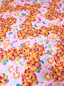 Sirens Swim, A Finished Baby Quilt