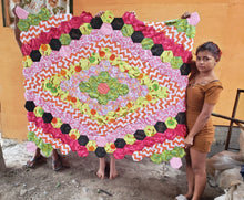 Load image into Gallery viewer, Grove of Love, A Finished Quilt