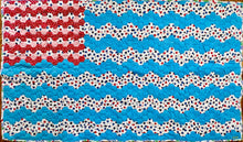 Load image into Gallery viewer, Progressive Patriot, A Finished Quilt BIG SALE ITEM