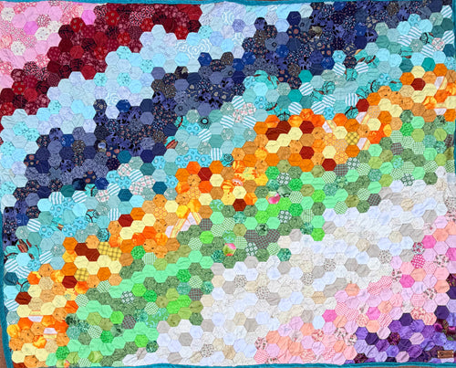 Barn Dance, A Finished Quilt