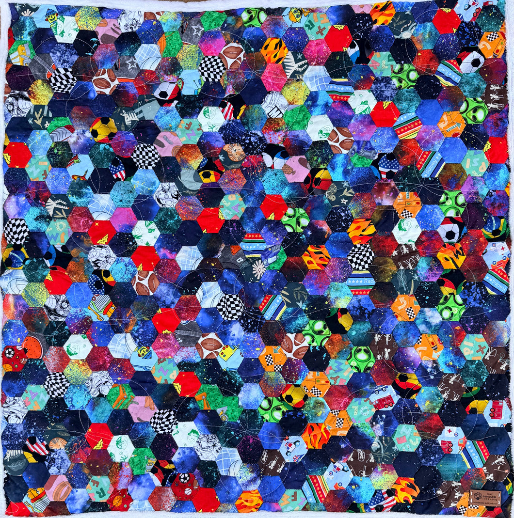 Boytime Fun, A Finished Baby Quilt