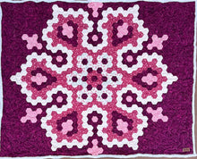 Load image into Gallery viewer, Cinnamon Blossom, A Finished Quilt