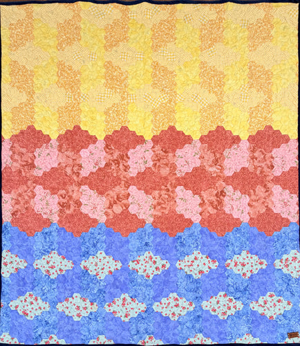 Coastal Sunrise, A Finished Quilt