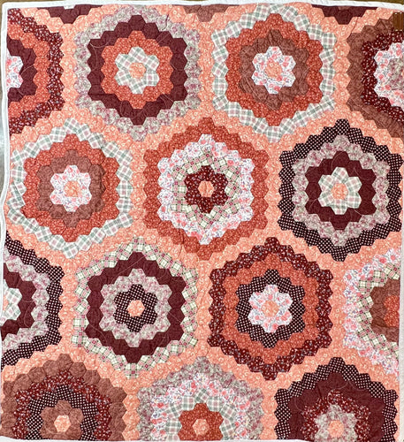 Coral Colonizer, A Finished Quilt