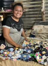 Load image into Gallery viewer, Symbolic Center, A Finished Quilt