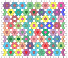 Load image into Gallery viewer, Ziggity Zag, 1&quot; Hexagon Comfort Quilt Kit, 550 pieces
