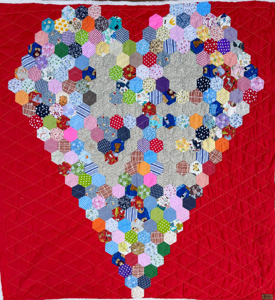 Fools Rush In, A Finished Quilt