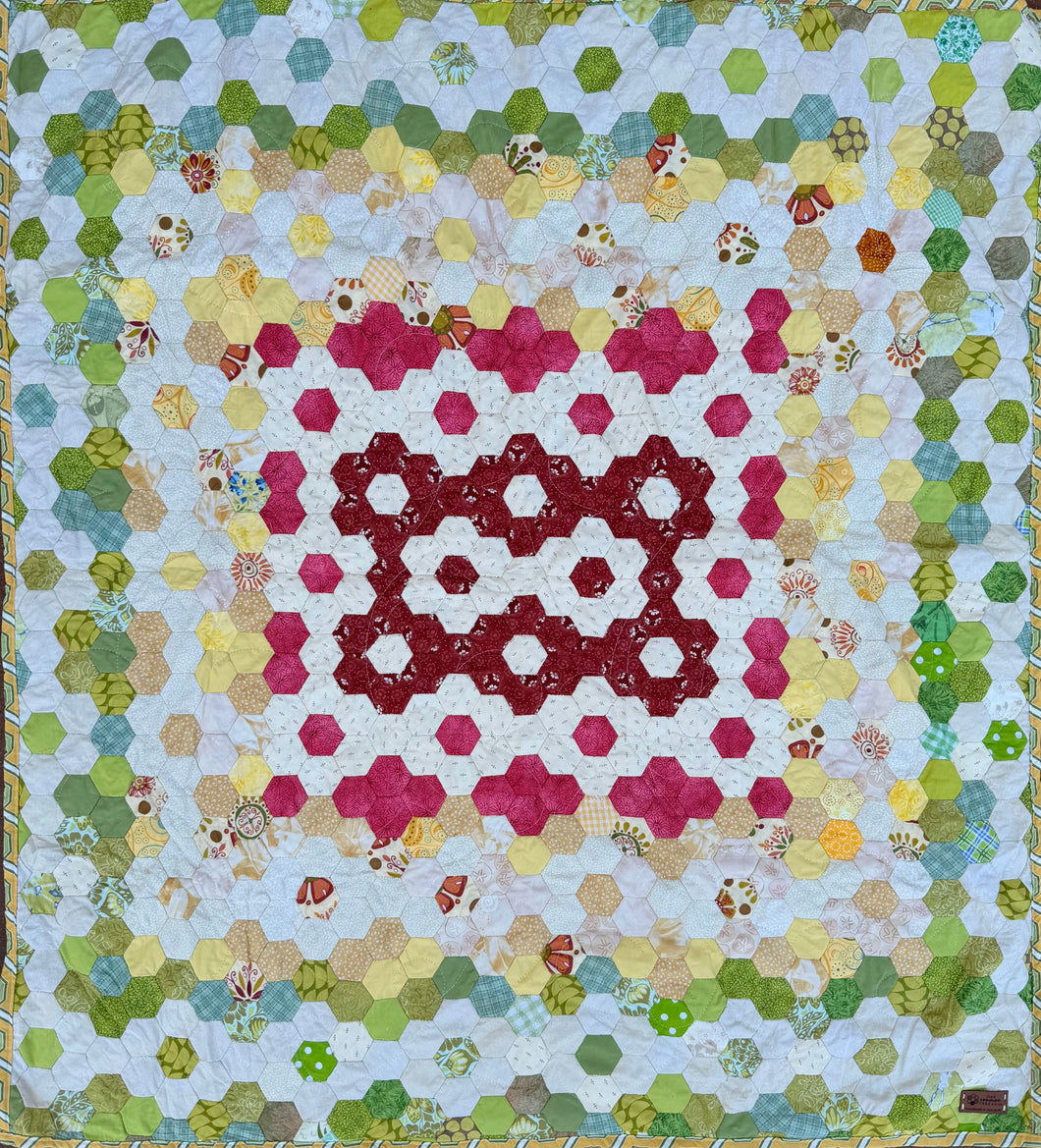 He Loves Me, A Finished Comfort Quilt