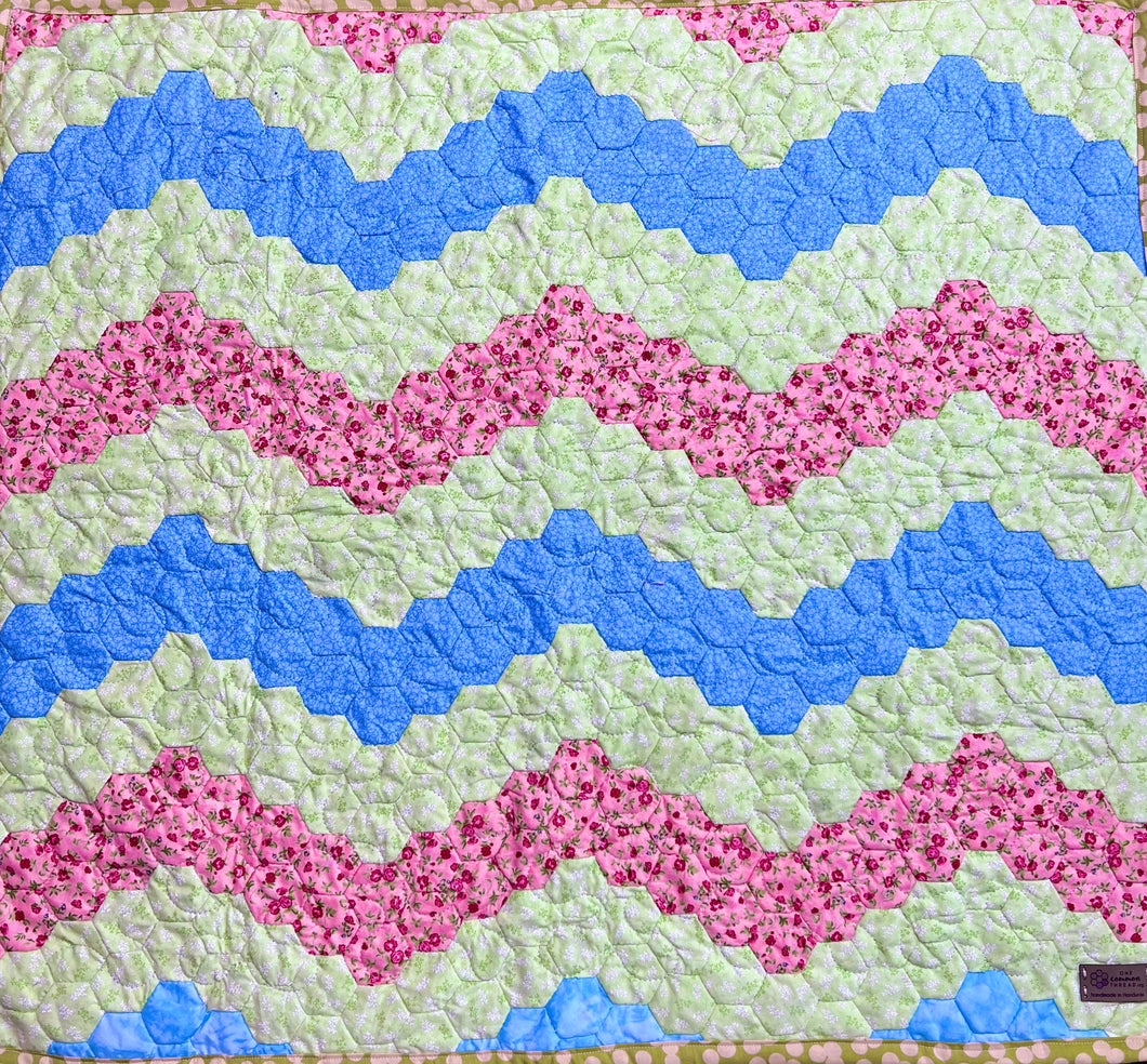 Dainty Dolly, A Finished Baby Quilt