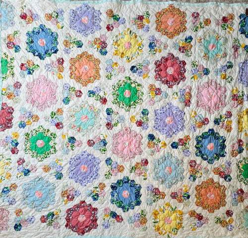 English Roses, A Finished Quilt+