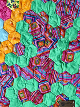 Load image into Gallery viewer, Somewhere Over the Rainbow, A Finished Quilt