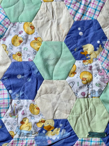 Rubber Duckie A Finished Baby Quilt