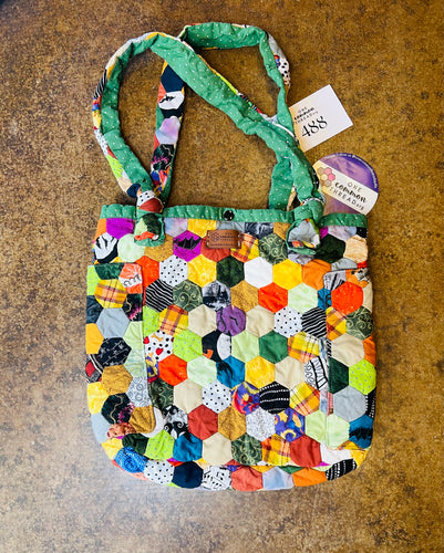 Grace Bay, Multi Pocket Hexagon Bag
