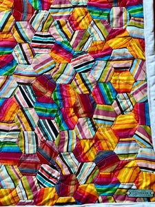 Rollercade, A Finished Quilt