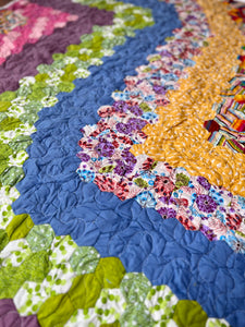 Rollercade, A Finished Quilt