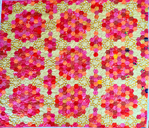 Citrus Summer, A Finished Quilt