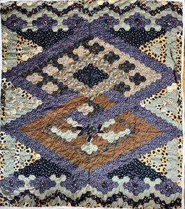 Tanzania Nights, A Finished Quilt