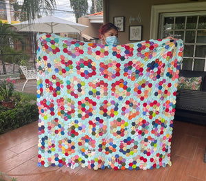 Kiss From A Rose, A Finished Quilt