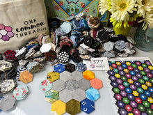 Load image into Gallery viewer, Metropolitan, 1&quot; Hexagons 1100 piece, Throw Quilt Kit