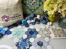 Load image into Gallery viewer, Brandy Pond, 1&quot; Hexagon Comfort Quilt Kit, 550 pieces