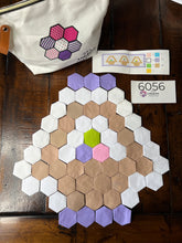 Load image into Gallery viewer, Holiday Quilt Easter Basket Square and or Wall Hanging, 1&quot; Hexagons, 240 pieces
