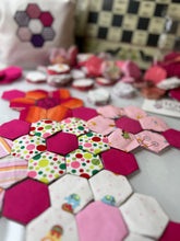 Load image into Gallery viewer, Sweethearts, 1&quot; Hexagon Table Runner Kit, 375 pieces
