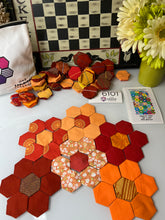 Load image into Gallery viewer, Orange You Glad I Didn&#39;t Say Banana, 1&quot; Hexagon Table Runner Kit, 260 pieces
