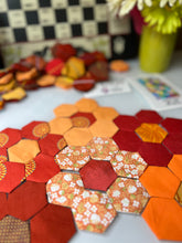 Load image into Gallery viewer, Orange You Glad I Didn&#39;t Say Banana, 1&quot; Hexagon Table Runner Kit, 260 pieces