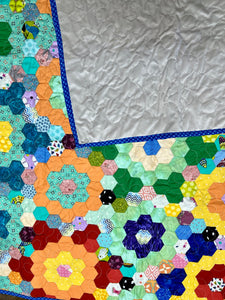 Bright and Beautiful World, A Finished Quilt