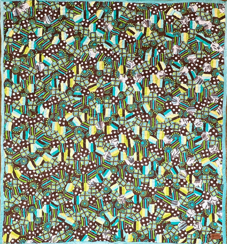 Polka Dot Fever, A Finished Quilt