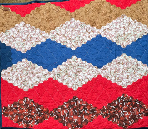 Sporty Baby, A Finished Baby Quilt