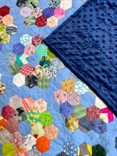 Load image into Gallery viewer, Beautiful Honeycombs, A Finished Quilt