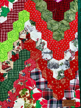 Load image into Gallery viewer, Christmas Party, A Finished Quilt