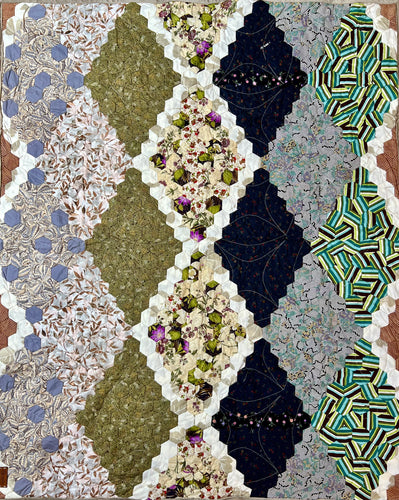 Delicate Diamonds, A Finished Quilt