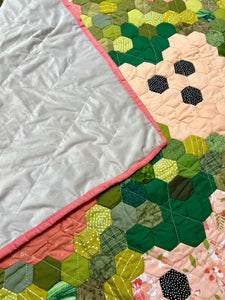 Fresas, A Finished Quilt