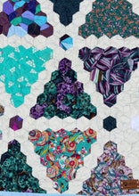 Load image into Gallery viewer, Caspian Path, A Finished Quilt
