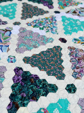 Load image into Gallery viewer, Caspian Path, A Finished Quilt