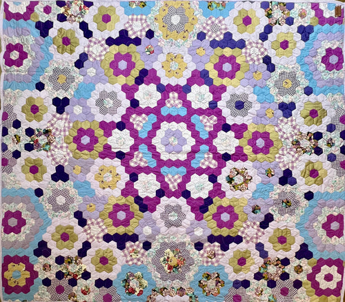 Lavender Love, A Finished Quilt