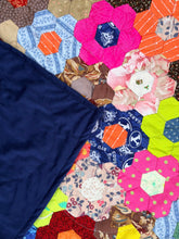 Load image into Gallery viewer, BYU Flower Patch, A Finished Quilt