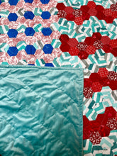 Load image into Gallery viewer, Rockets Did Blare, A Finished Patriotic Quilt
