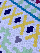 Load image into Gallery viewer, X Marks The Spot, A Finished Quilt