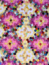 Load image into Gallery viewer, Sunburst Falls, A Finished Quilt