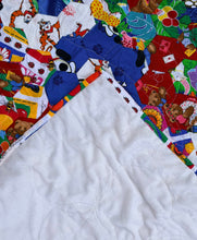 Load image into Gallery viewer, Playtime, A Finished Baby Quilt