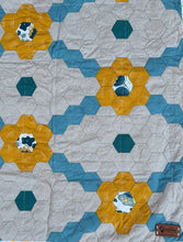 Load image into Gallery viewer, Flower Brook, A Finished Quilt
