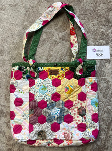 Miramar Beach, Multi Pocket Hexagon Bag