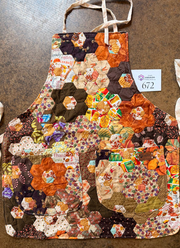 Gratitude, A Finished Apron