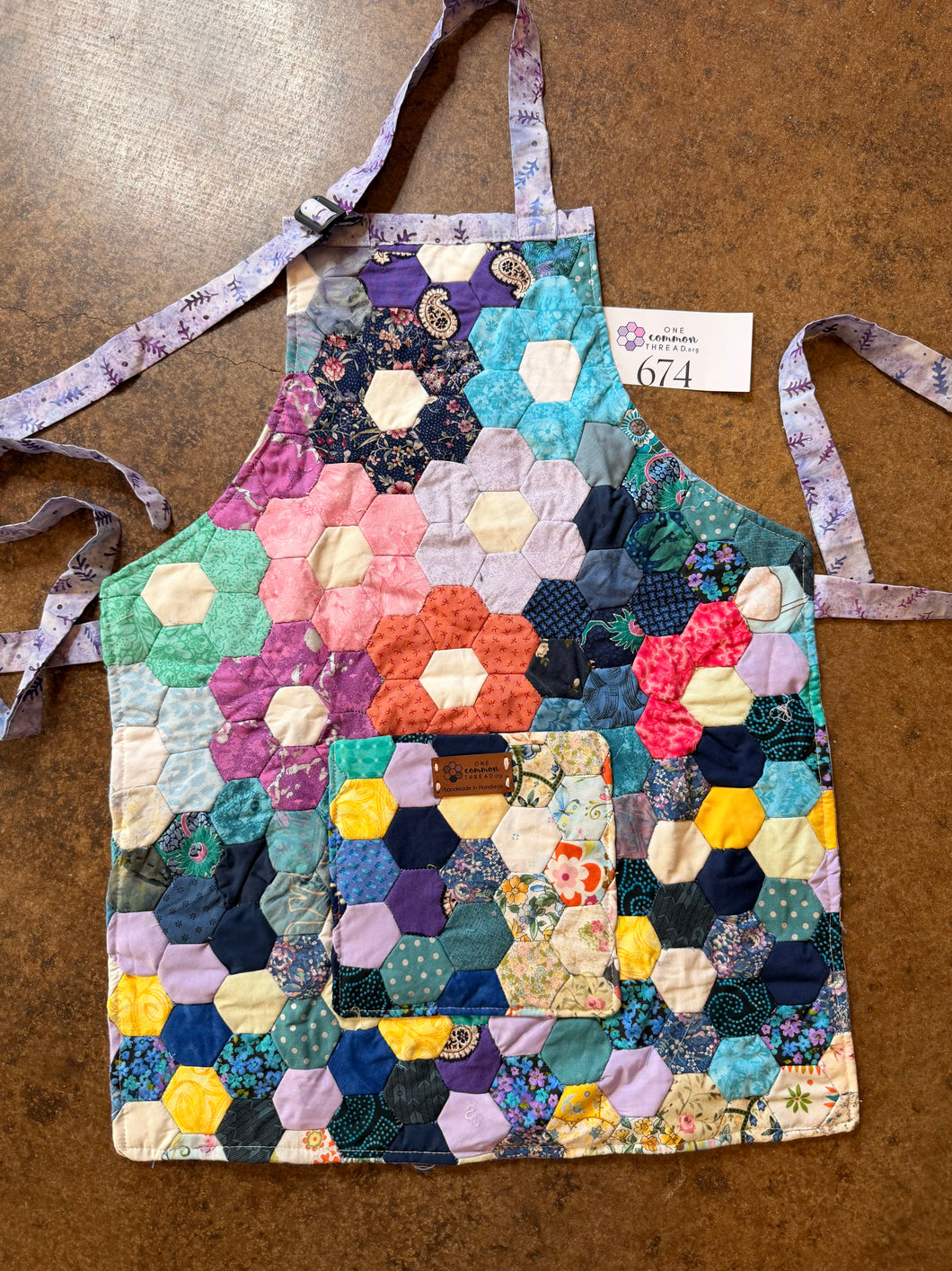 The Day the Crayons Quit, A Finished Children's Apron